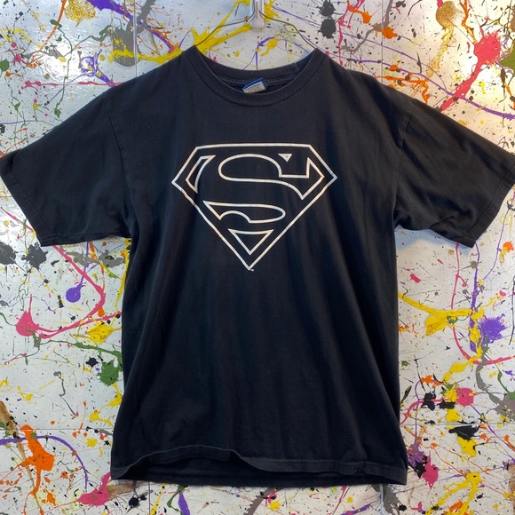 DC Comics Other - ⭐️3 for $20 Sale‼️ SuperMan Logo Tee Shirt 🦸‍♂️
